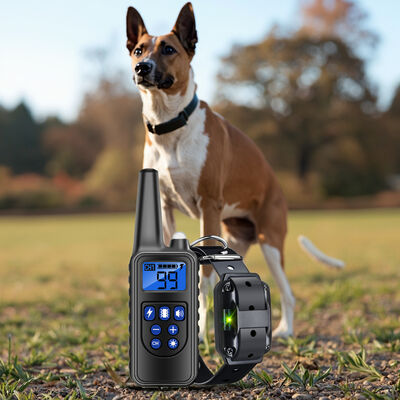 Buy Waterproof Smart Electric Dog Bark Control Device & Training Collar with Remote Control Rechargeable IP67 Rated Plastic Material online manufacture