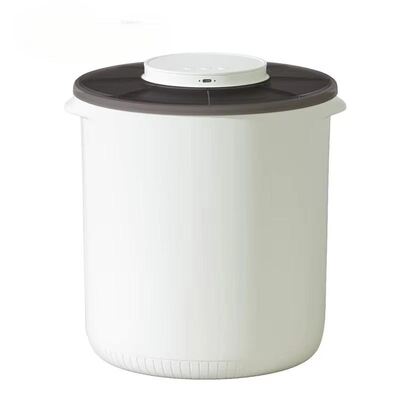 Buy Smart Pet Solid Pattern 13L Eco-Friendly Moisture-Proof Storage Bucket Automatic Cat/Dog Grain Vacuum Bucket Battery Cat online manufacture