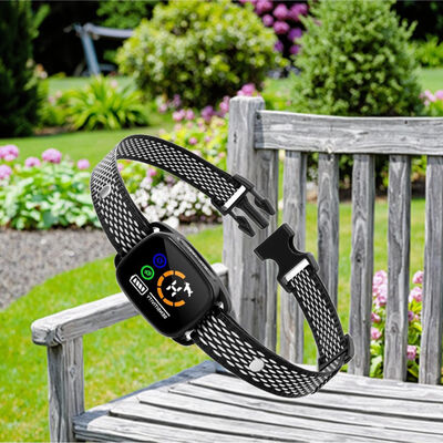 buy Rechargeable Anti-Bark Dog Training Collar with Smart AI Chip Waterproof & Eco-Friendly for Small/Medium Dogs No Shock online manufacture