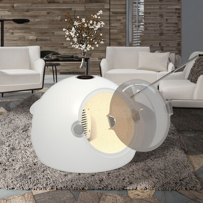 Buy Eco-Friendly Intelligent Charge-Powered Automatic Dryer for Dogs & Cats Plastic Blower Easy Clean Drying Box Pet Shower Brush online manufacture