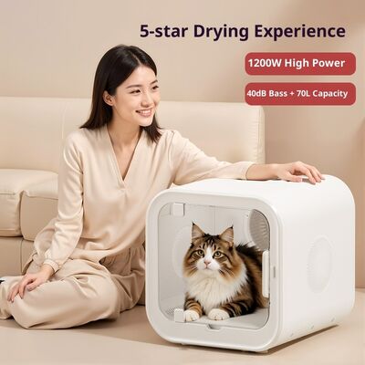 Buy Plastic ABS Eco-friendly Cat Dog Drying Box Blower Machine Grooming Tool 70L Large Capacity Electric Modern Low Noise Household online manufacture