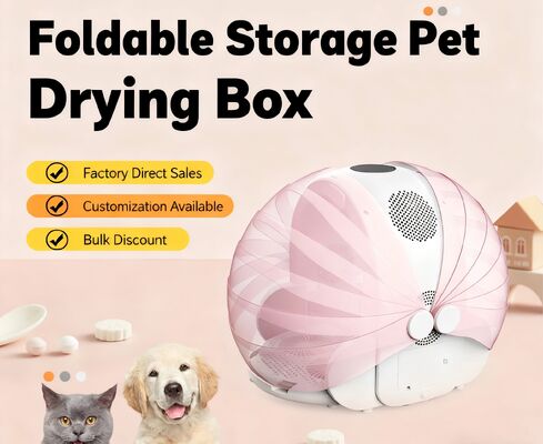 Buy Automatic Plastic 35 Minute Quick Drying Eco-Friendly Pet Drying Box Foldable 65L Large Capacity Low Noise Digital Display online manufacture