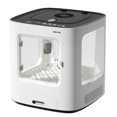 Buy Smart Automatic Pet Drying Box with ABS Plastic Transparent Door Temperature Control Ventilated Design Quiet Operation online manufacture