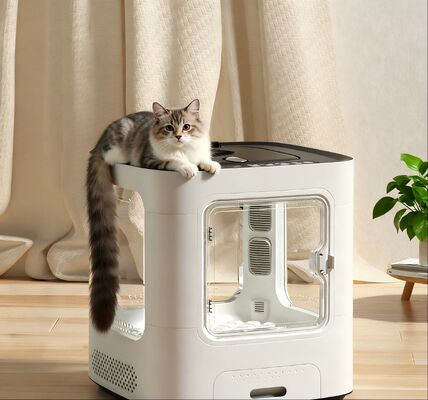 Buy Portable Automatic Eco-Friendly Pet Drying Box Plastic ABS Transparent Door Temperature Control Ventilated Design Quiet online manufacture