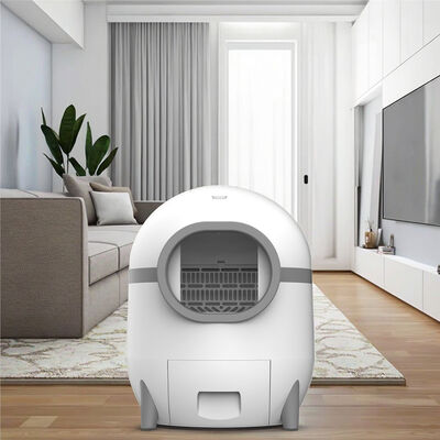 Buy Mascotas Hot Sale Self-Cleaning Smart Cat Litter Box ABS Plastic Automatic Cleaning Quadrate Large Capacity 60L Eco-Friendly online manufacture