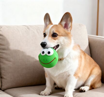 Buy Monkey Frog Pig Chicken Lifelike Automatic Ball Toy Animal Shape Smiling Colorful Playful Safe Taffeta online manufacture