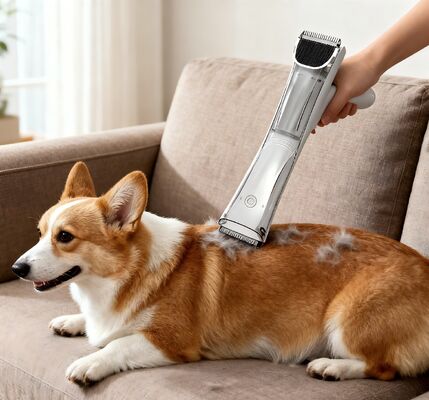 Buy Quiet Stainless Steel Portable Pet Hair Clipper Rechargeable for Dogs and Cats Safe Blade Easy to Clean online manufacture