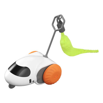 Buy Electric Chicken Toy Ball-shaped Feather Lifelike Interactive Automatic Moving Non-slip Taffeta Wheels online manufacture