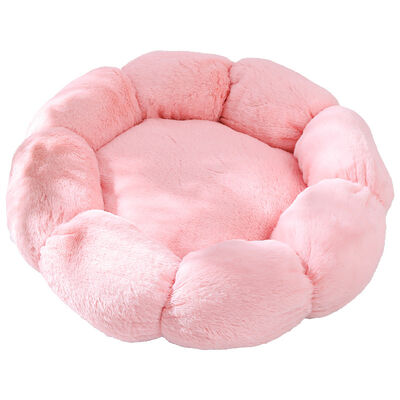 Buy Wool Plush Cat Bed Soft Comfortable Cozy Removable & Washable Pet Furniture for Cats to Rest and Relax online manufacture