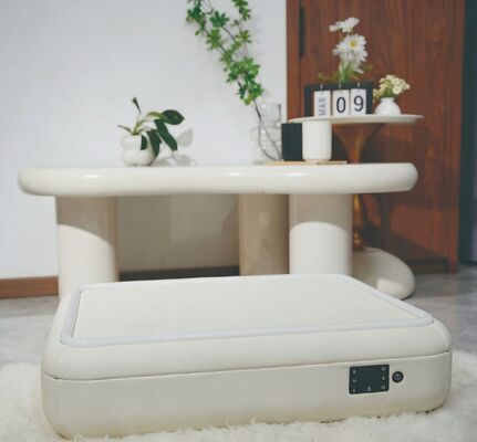 Buy Temperature Control Wool Pet Mat Smart Heating Massage LED Lights Soft Cushion Non Slip Removable Washable online manufacture