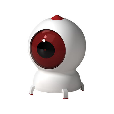 Buy Smart Interactive Eco-Friendly Electric Teaser Cats Laser Toy Cute ABS Material Model Du-TC02 Mobile Phone APP Remote Control online manufacture