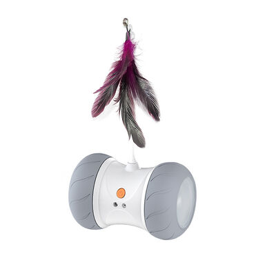 Buy Modern Indoor Electric Automatic Roller Tumbler New Design Funny Cat Toys with Eco-Friendly Laser Interactive Self-Play Pet Toys online manufacture