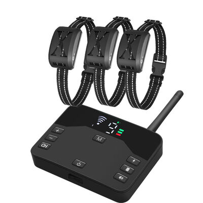 Buy Two-in-One Rechargeable Wireless Electronic Pet Training Collar Custom Colors Outdoor Bark Control Dog Training Supplies online manufacture