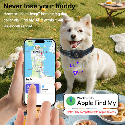 Buy Durable Plastic GPS Navigator Dog Collar Waterproof Reflective Real-Time Tracking Soft Padded Adjustable online manufacture