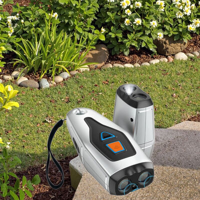 Buy Dual Probe Ultrasonic Dog Repeller LED Light Rechargeable Waterproof Anti-Barking Training Devices Handheld Outdoor Use Plastic online manufacture