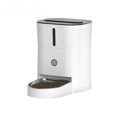 Buy Portable Intelligent 3L Wireless Pet Feeder Multifunctional Automatic Cat Feeder Remote Video Surveillance Stylish Love Plastic online manufacture