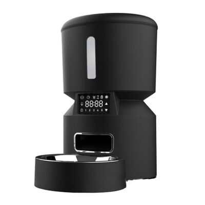 Buy Premium Modern Automatic Pet Bowl Feeder Eco-Friendly Plastic Dog Cat Time Setting LCD Display Easy Charging Universal Voltage online manufacture