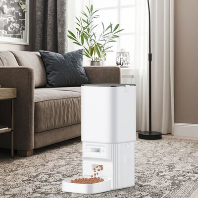 Buy 2025 New Automatic Pet Intelligent Feeder Dog/Cat Eco-friendly Solid Plastic 7L Waterproof IPX5 Battery Timing Quantitative online manufacture