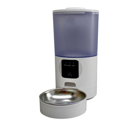 Buy Smart Automatic Stainless Steel Eco-Friendly Pet Feeder for Cats with Remote Control Timed Premium Cat Food Dispenser online manufacture