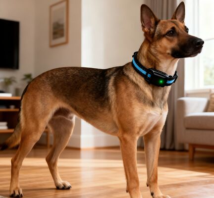 buy Remote Control Smart Waterproof Dog Bark Collar Nylon Plastic Rechargeable for Anti-Bark Training Humane Safe Fashion Design online manufacture