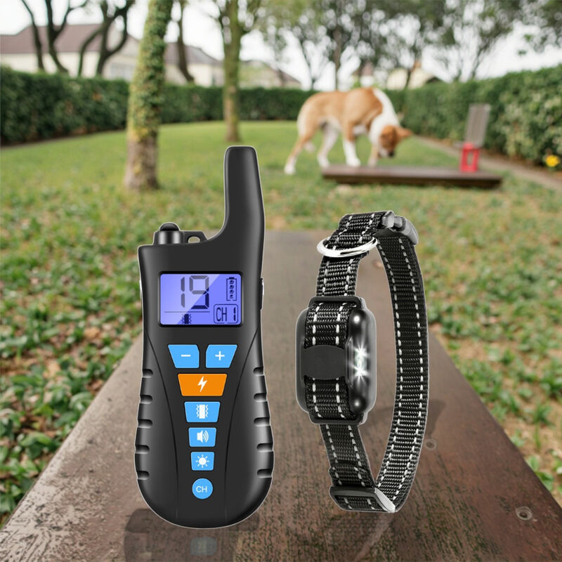 Safe Electric Training Collar for Small to Large Dogs Remote Controlled ...