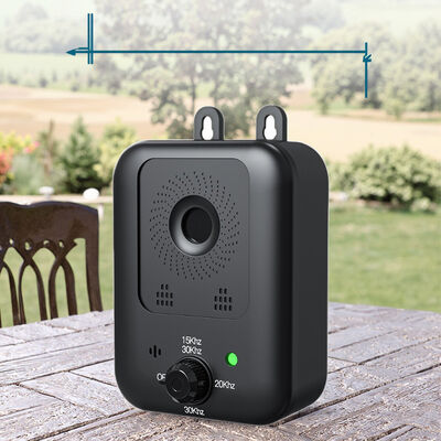 Ultrasonic Electronic Intelligent Rechargeable Plastic Dog Repellent Barking Control 20+ Hours Battery Life Portable Outdoor